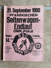 Programmheft speedway pfarrkir gebraucht kaufen  Hückeswagen