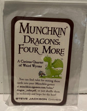 Jogo Munchkin - Dragons Four More cartas promocionais de expansão x 4 comprar usado  Enviando para Brazil