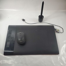 Tablet Wacom Intuos 4 desenho gráfico médio PTK-640 com caneta, pontas, cabo, mouse comprar usado  Enviando para Brazil