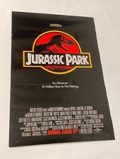 Usado, 1993 Jurassic Park pôster filme 11X17 bom estado comprar usado  Enviando para Brazil