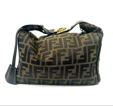 Bolsa Fendi Zucca Vanity FF Lona Couro Dourado – Autêntica Bolsa de Luxo, usado comprar usado  Enviando para Brazil