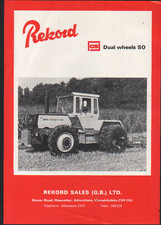 Rekord duel wheels for sale  DRIFFIELD