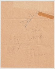 Beatles autographs neil for sale  LONDON