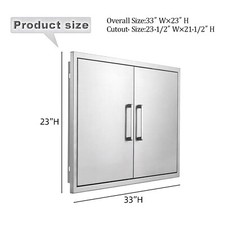 Outdoor kitchen doors for sale  USA