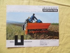 Rotavator howard dépliant d'occasion  Saint-Laurent-de-la-Cabrerisse