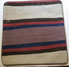 Capa de travesseiro de sofá listrada gráfica da semi-antiga Baktiyari Kilim  comprar usado  Enviando para Brazil