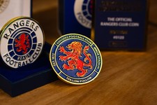 Official rangers coin for sale  TROON
