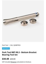 Park tools bearing for sale  LONDON