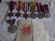 Five ww2 medals for sale  HIGHBRIDGE