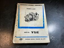 Catálogo de peças de motor diesel Yanmar modelo YSE Marine YSE8 YSE12 YSE8G/L YSE12G/L comprar usado  Enviando para Brazil
