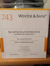 Winter bani 743 gebraucht kaufen  Aachen