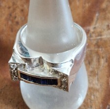 Bague tank style d'occasion  Arudy