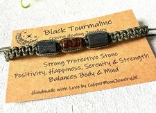 Black tourmaline tigers for sale  KNUTSFORD