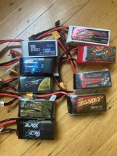 Lot nine lipos d'occasion  Expédié en Belgium