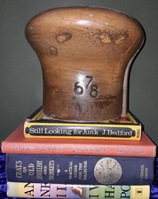 Vintage wooden hat for sale  UCKFIELD