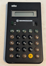 Braun taschenrechner calculato gebraucht kaufen  Bottrop
