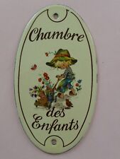 Plaque emaillee porte d'occasion  Jard-sur-Mer