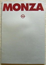 Folheto de vendas de carros OPEL MONZA outubro de 1978 comprar usado  Enviando para Brazil