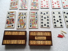 Antique bezique playing for sale  FALMOUTH