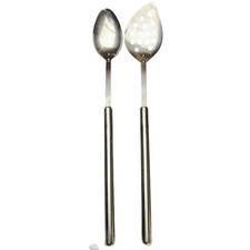 Conjunto de utensílios de colher de metal pesado comercial industrial cozinha sem marca cozinhar  comprar usado  Enviando para Brazil