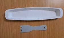 George Foreman Grill 14 1/2" bandeja de gotejamento de graxa panela e raspador muito bom estado usado comprar usado  Enviando para Brazil