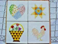 Country quilt ceramic for sale  Knoxville