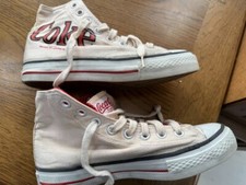 Tênis feminino branco Coca-Cola década de 1980 tamanho 6 comprar usado  Enviando para Brazil