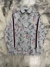 Camisa de rugby floral Kith X Bergdorf Goodman cinza XS autêntica 2018 comprar usado  Enviando para Brazil