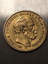 Goldmünze mark wilhelm gebraucht kaufen  Pforzheim