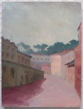 Dipinto paesaggio scorcio usato  Roma