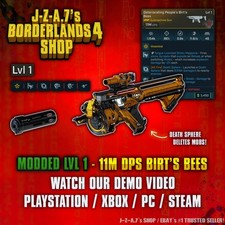 Borderlands 4✨ MODDED LEVEL ONE 11M DPS BIRT'S BEES SMG LVL 1 BL4✅PC-PS-XBOX✨ comprar usado  Enviando para Brazil