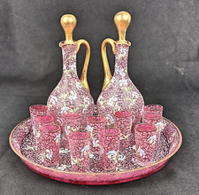 Ancien plateau carafe d'occasion  Expédié en France