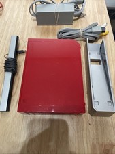 Console Nintendo Wii 25º aniversário edição limitada vermelho RVL-001 testado funciona comprar usado  Enviando para Brazil
