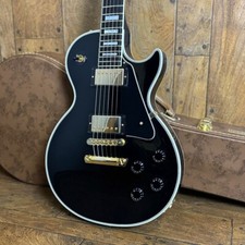 Guitarra elétrica Gibson Custom Shop Les Paul Custom Ebony Fingerboard Ebony 2019 comprar usado  Enviando para Brazil