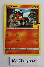 Pokemon Litten OFICJALNA 15/25 normalna karta - 25th Anniversary MCDonalds 2021 na sprzedaż  PL