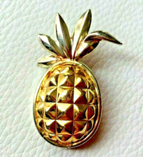 Broche ananas doré d'occasion Broche ananas doré d'occasion  Paris XV
