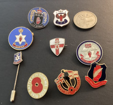 10 x CRACHÁS LARANJA ULSTER LEALIST: EUA / U.P.A. / U.V.F. / ALGUNS, CONVÊNIO comprar usado  Enviando para Brazil