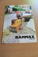 Prospekt rammax rw700 gebraucht kaufen  Könnern