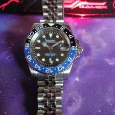 Usado, Cavaleiro das Trevas masculino 40 mm. NH34, Safira, Jubilee glide loc, exposição traseira, 904L comprar usado  Enviando para Brazil