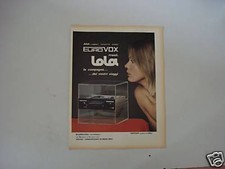 Advertising pubblicità 1972 usato  Salerno