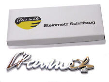 Steinmetz schriftzug chrom gebraucht kaufen  Deutschland