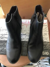 Botas Kensie de cuero negras talla 8 segunda mano  Embacar hacia Argentina