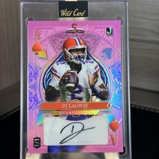 Usado, DJ Lagway 2024 Wild Card SD Hobby Auto #d 1/1 Florida Gators Ace comprar usado  Enviando para Brazil