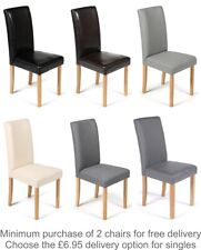 Dining chairs faux for sale  HIGH PEAK