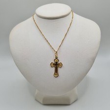 Collier pendentif croix d'occasion  Paris IX