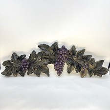 Usado, Porta de parede vintage grande videira toscana corredor placa gesso roxo preto comprar usado  Enviando para Brazil