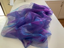 Chiffon tulle fabric for sale  AUCHTERARDER