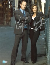 Foto BAS autografada por Mariska Hargitay Chris Merloni Law & Order SVU 11x14 comprar usado  Enviando para Brazil