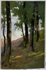 Tableau ancien paysage d'occasion  Paris XVII