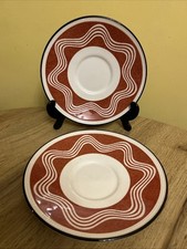 Pair winthrop mochaware for sale  BRISTOL